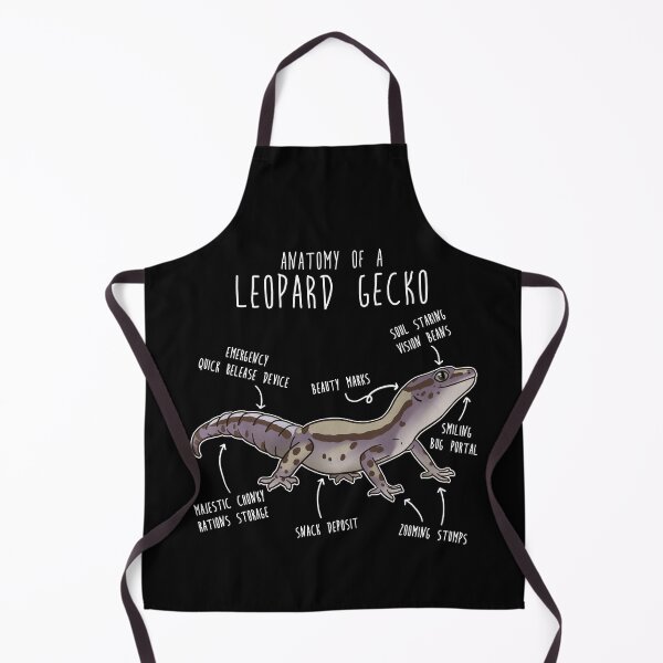 Item preview, Lavender Stripe Leopard Gecko Lizard Reptile Anatomy designed and sold by Clara Hollins.