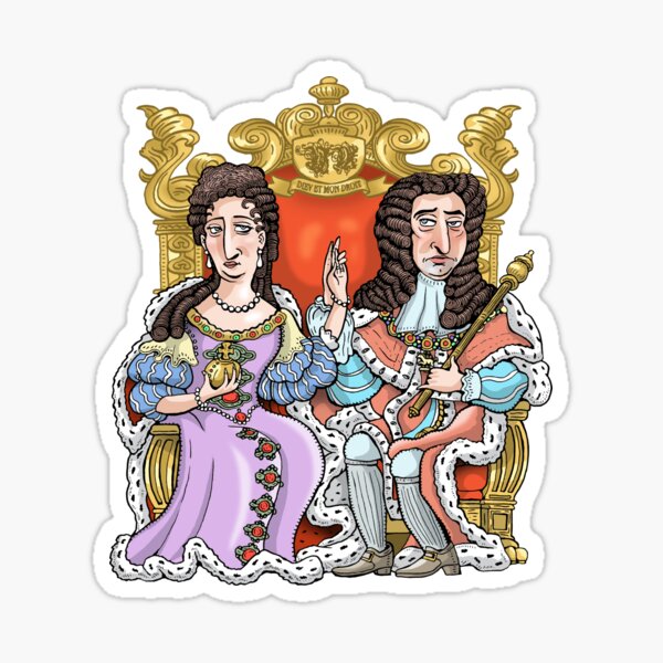 William & Mary Sticker