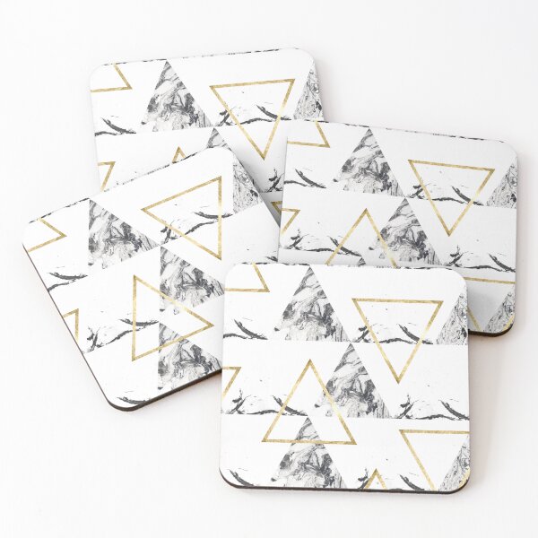 Item preview, GOLD TRIANGLE & MARBLE DESIGN designed and sold by Kauila-AI.