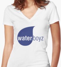Water Boyz Women's Fitted V-Neck T-Shirt