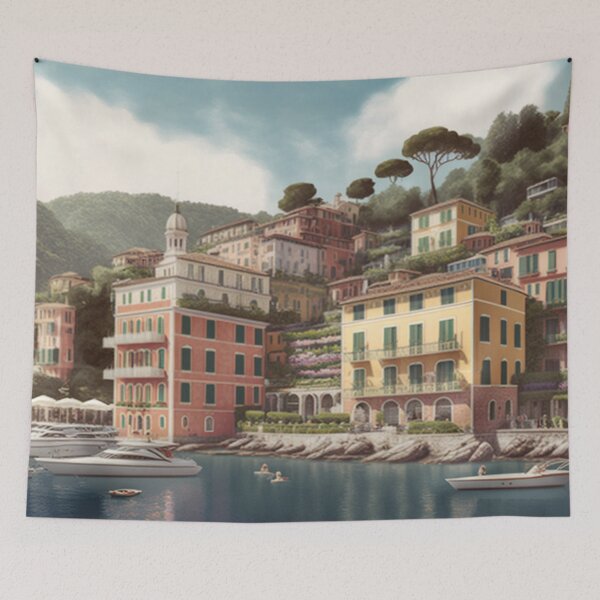Item preview, Portofino on the Ligurian Sea IV designed and sold by hamptonstyle.