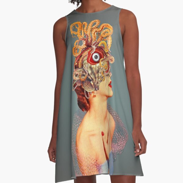 Freud vs Jung A-Line Dress