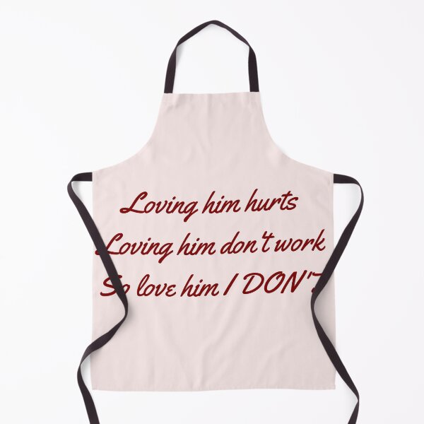 Item preview, Love him I don't lyric image designed and sold by katiebca2.