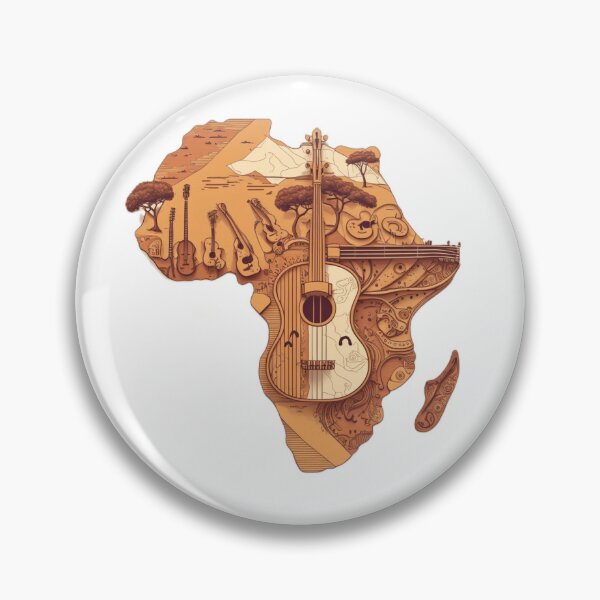 Item preview, a linear drawing of Africa continent filled with africa designed and sold by sammgdesign.