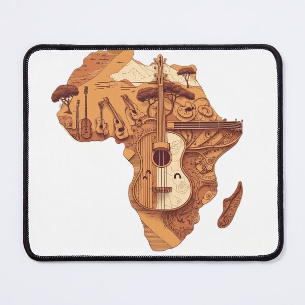 Item preview, a linear drawing of Africa continent filled with africa designed and sold by sammgdesign.