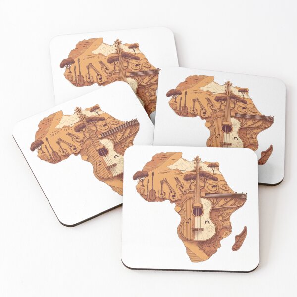 Item preview, a linear drawing of Africa continent filled with africa designed and sold by sammgdesign.