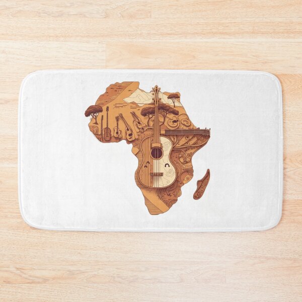 Item preview, a linear drawing of Africa continent filled with africa designed and sold by sammgdesign.