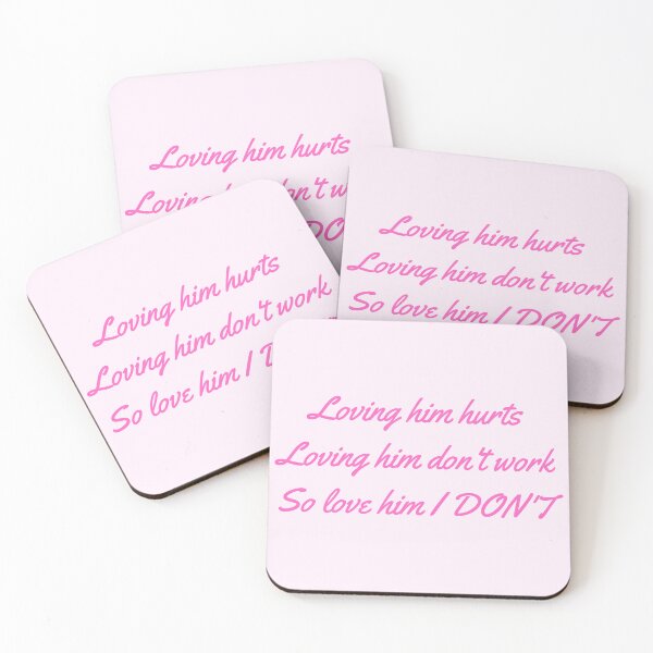 Item preview, Love him I don't lyric image designed and sold by katiebca2.