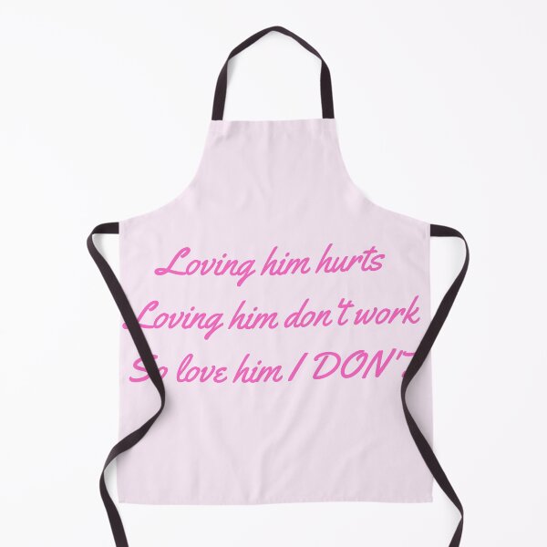 Item preview, Love him I don't lyric image designed and sold by katiebca2.