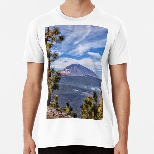 ...the volcano that's kissing the sky... Premium T-Shirt