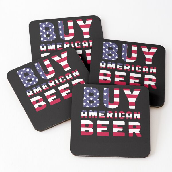 Item preview, Buy American Beer designed and sold by Rustic Valley Studio.