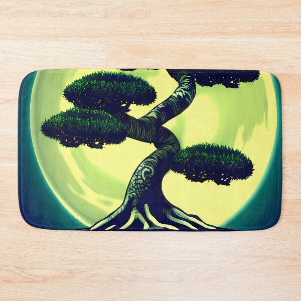 Item preview, Bonsai tree celestial moon designed and sold by BigBrainArtwork.