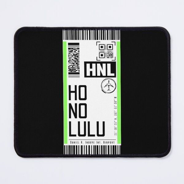 Item preview, HONOLULU HNL classic luggage tag airport stickers designed and sold by LeddsoDello.
