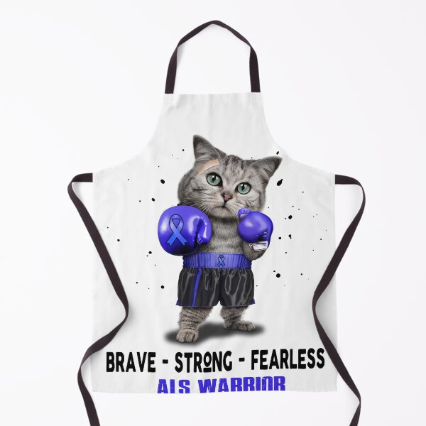 Item preview, ALS Warrior - BRAVE STRONG FEARLESS designed and sold by Berriosly.