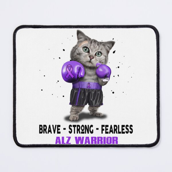 Item preview, ALZ Warrior - BRAVE STRONG FEARLESS designed and sold by Berriosly.