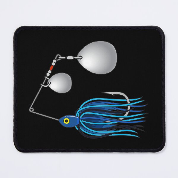 Item preview, Spinnner Bait Fishing Lure - Tandem Silver Colorado Blade - Bluegill Pattern Sticker designed and sold by BlueSkyTheory.