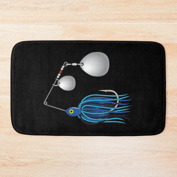 Item preview, Spinnner Bait Fishing Lure - Tandem Silver Colorado Blade - Bluegill Pattern Sticker designed and sold by BlueSkyTheory.