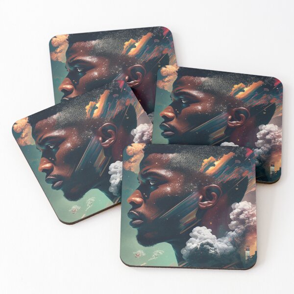 Item preview, Afrofuturism Art designed and sold by MidJourneymen.