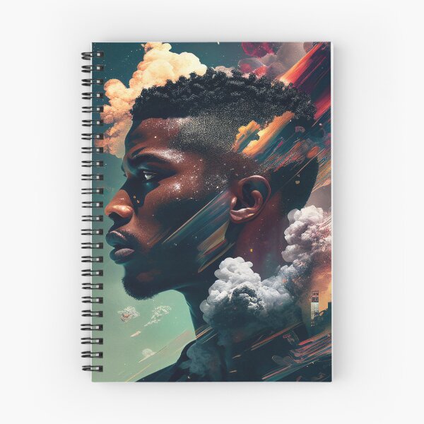 Item preview, Afrofuturism Art designed and sold by MidJourneymen.