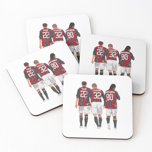 Item preview, Ricardo Kaka, David Beckham, Ronaldinho AC Milan Minimalist designed and sold by MinimalistDZNS.