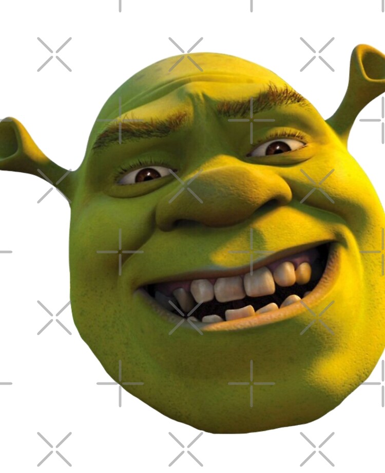 Shrek face meme | Zipper Pouch