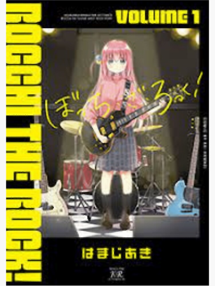 Aperçu 3 sur 3. Sticker avec l'œuvre Bocchi le Rocher 1 créée et vendue par cuthberteugene.