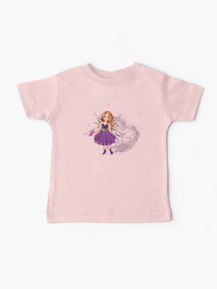 Thumbnail 1 of 2, Baby T-Shirt, Felicia's Lavender Heart Collection designed and sold by TeelieTurner.