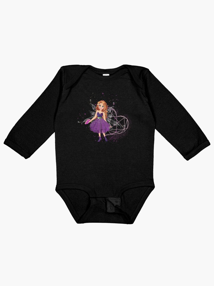 Thumbnail 1 of 2, Baby One-Piece, Felicia's Lavender Heart Collection designed and sold by TeelieTurner.