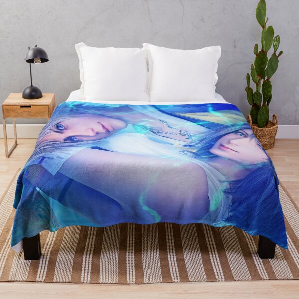 Aperçu de l'œuvre Refonte de l'affiche de Final Fantasy X de Tidus et Yuna créée et vendue par MeMinch.