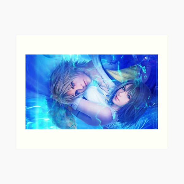 Final Fantasy X Characters Wallpaper | Art Board Print