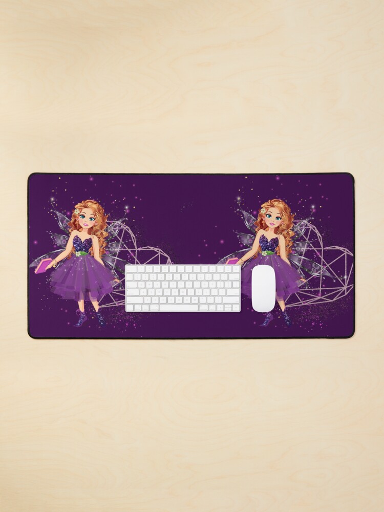 Thumbnail 1 of 5, Mouse Pad, Felicia's Lavender Heart Collection designed and sold by TeelieTurner.