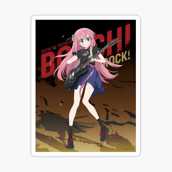 Aperçu de l'œuvre Bocchi Le Rocher Anime créée et vendue par cuthberteugene.