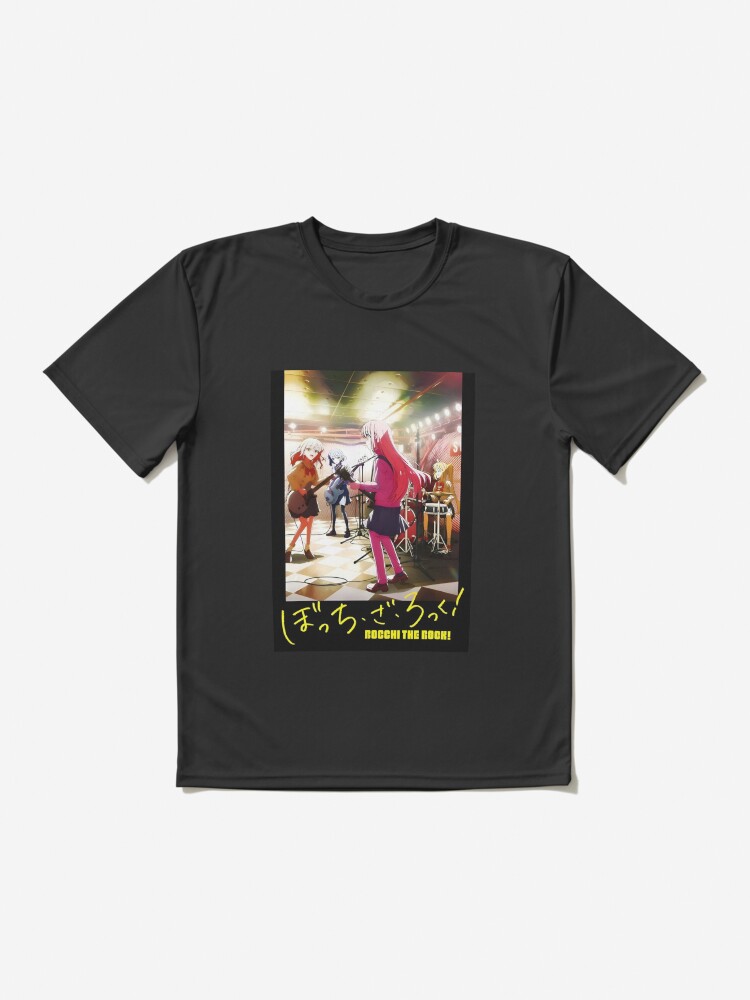 Aperçu 2 sur 7. T-shirt respirant avec l'œuvre Bocchi le rocher Impression rigide créée et vendue par cuthberteugene.