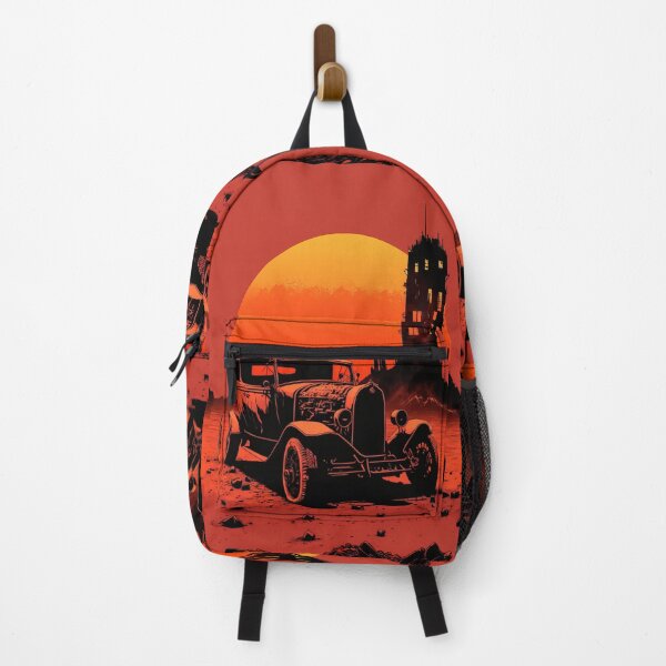 Item preview, Dystopian Sunrise: A Post-Apocalyptic Hot Rod Scene for Fans of Brutalism and American Industry #7 designed and sold by RodZnRoll.