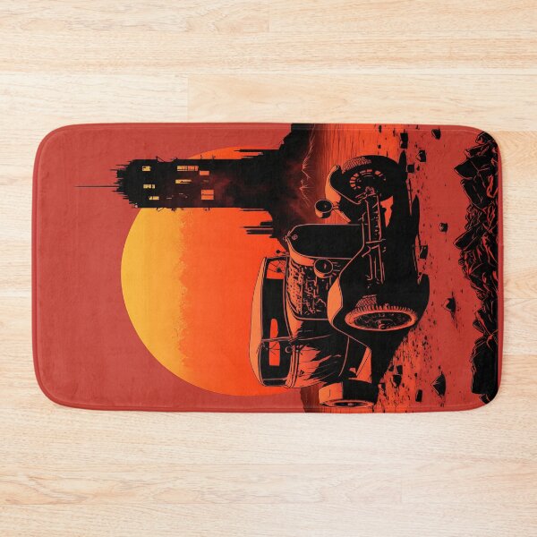 Item preview, Dystopian Sunrise: A Post-Apocalyptic Hot Rod Scene for Fans of Brutalism and American Industry #7 designed and sold by RodZnRoll.