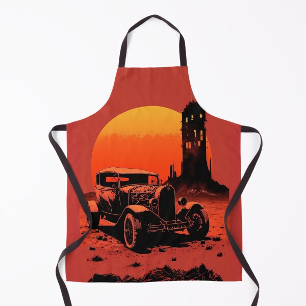 Item preview, Dystopian Sunrise: A Post-Apocalyptic Hot Rod Scene for Fans of Brutalism and American Industry #7 designed and sold by RodZnRoll.