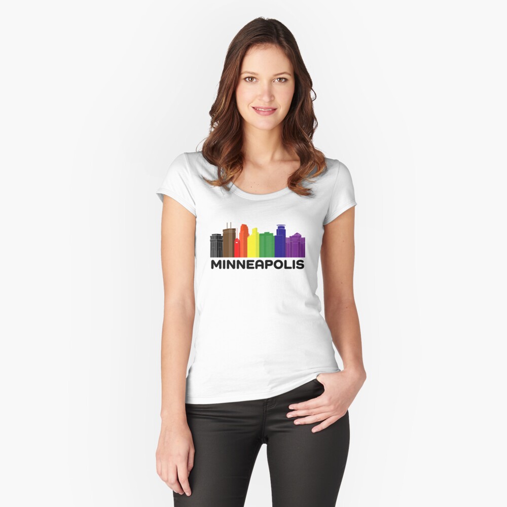 Item preview, Fitted Scoop T-Shirt designed and sold by andybirkey.