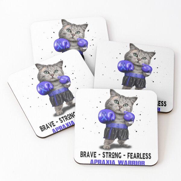 Item preview, Apraxia Warrior - BRAVE STRONG FEARLESS designed and sold by Berriosly.