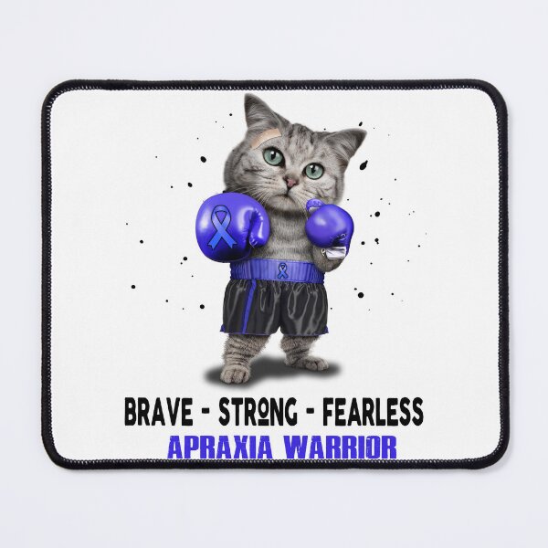 Item preview, Apraxia Warrior - BRAVE STRONG FEARLESS designed and sold by Berriosly.