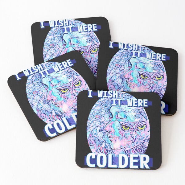 Item preview,  I wish it were colder, Retro Art friends, Graphics typography, Abstract vintage art lover. designed and sold by Dodern.
