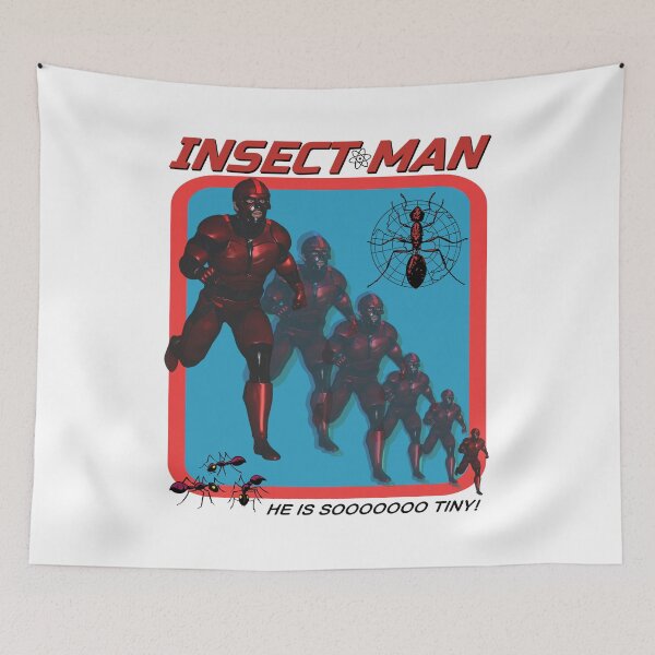 Item preview, Insect Hero PARODY Off Brand Retro Funny Knock Off Meme designed and sold by blueversion.