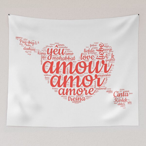 Item preview, Love In All Languages designed and sold by stylishdzign.