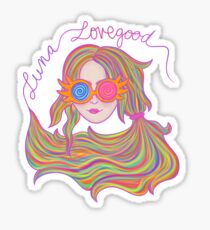 Psychedelic Luna Lovegood Sticker