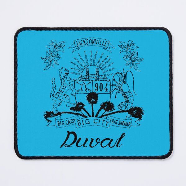 Item preview, Duval Crest - Black Lettering on Teal designed and sold by DuvalCrest.