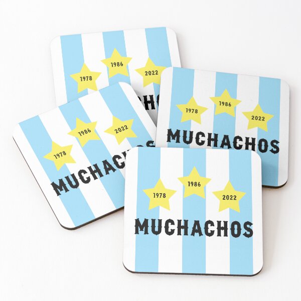 Item preview, Argentina World Cup 2022 Muchachos Banner with Years designed and sold by LottieandLiv.