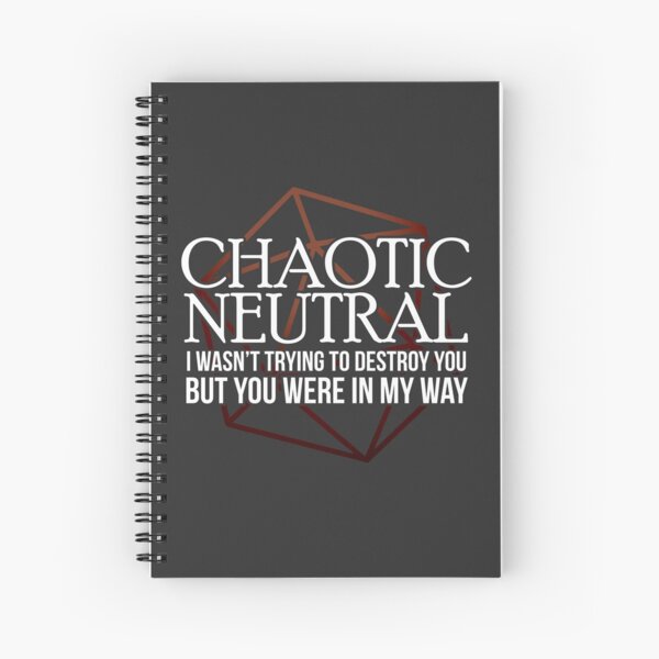 Aperçu de l'œuvre Alignement neutre et chaotique créée et vendue par theredteacup.