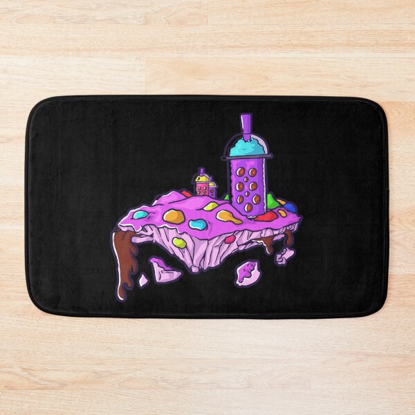 Item preview, Colorful Purple Boba Tea Tapioca Milk Tea Planet designed and sold by DonutShirts.