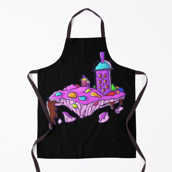 Item preview, Colorful Purple Boba Tea Tapioca Milk Tea Planet designed and sold by DonutShirts.