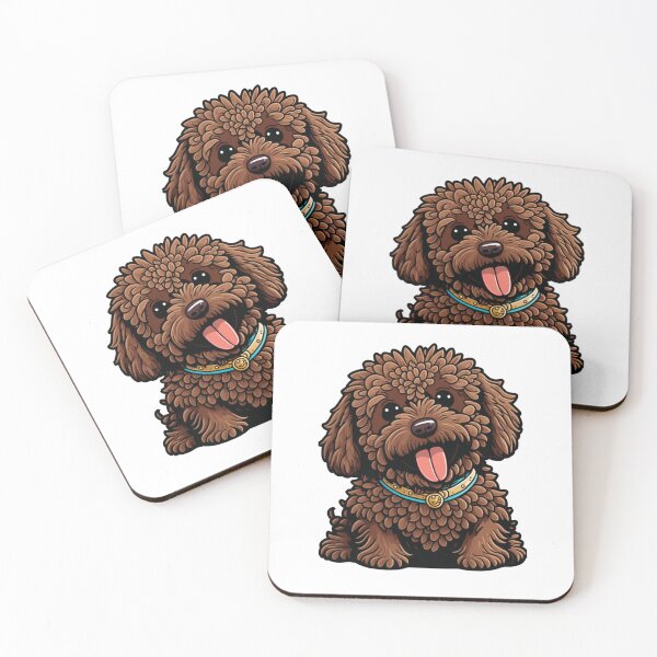 Artikelvorschau, Schokoladenbrauner Cavapoo Cavoodle entworfen und verkauft von Fallowfields.