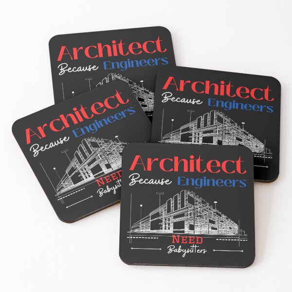 Item preview, Architect Because Engineers Need Babysitters designed and sold by Novelty-Shirts.